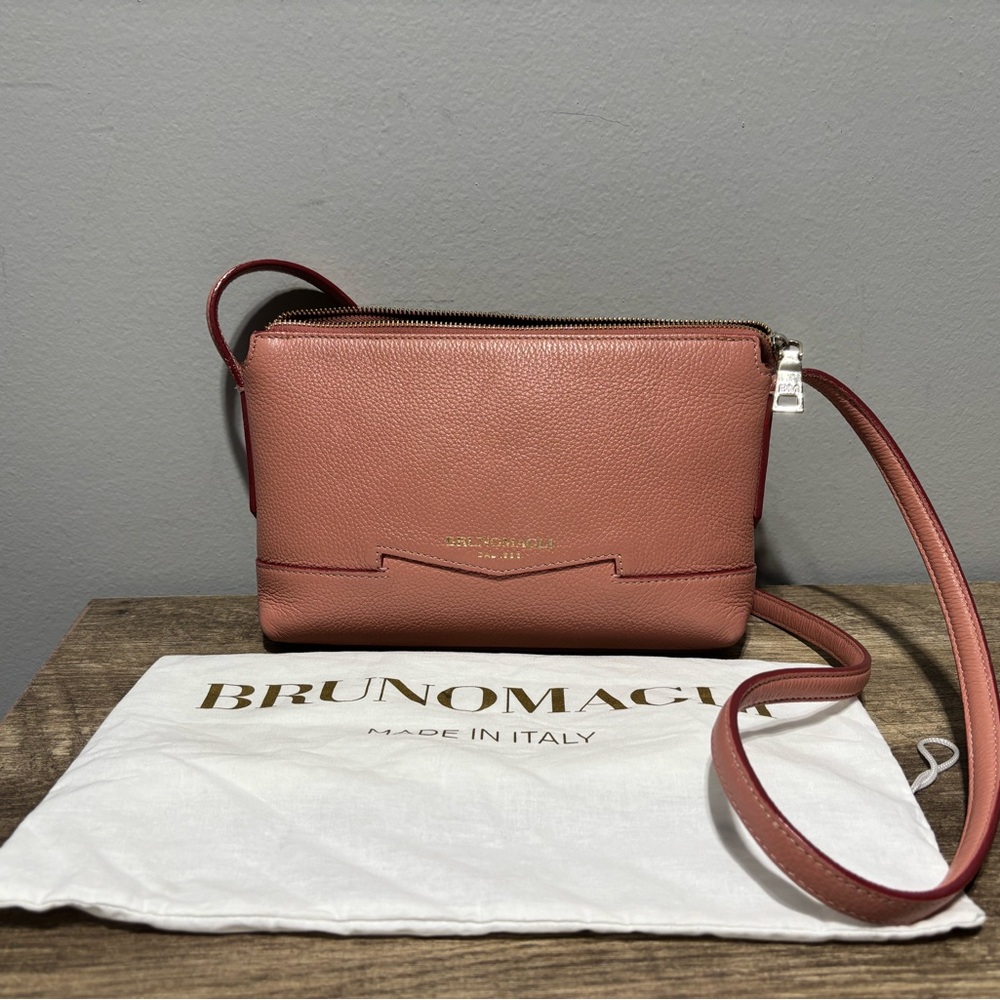 Bruno Magli Easy Leather Crossbody Bag